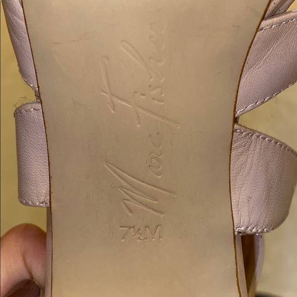 Marc Fisher Ziro Strappy Platform Shoes sz 7.5 - Picture 10 of 10